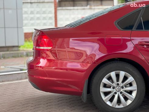 Volkswagen passat b7 2014 красный - фото 15