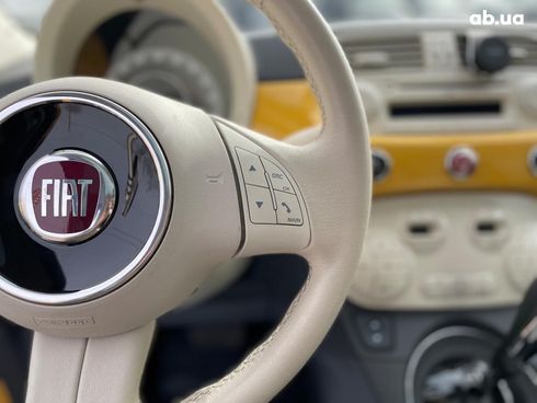 Fiat 500 2014 желтый - фото 22