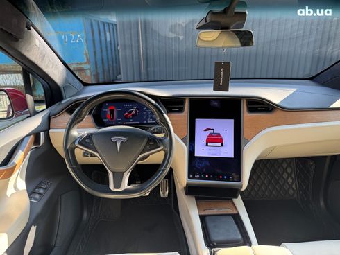 Tesla Model X 2019 красный - фото 5