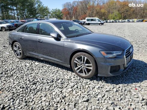 Audi A6 2019 серый - фото 3