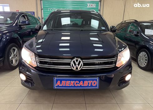Volkswagen Tiguan 2016 синий - фото 5