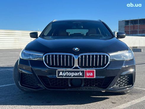BMW 5 серия 2020 синий - фото 2