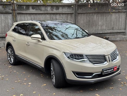 Lincoln MKX 2015 бежевый - фото 6