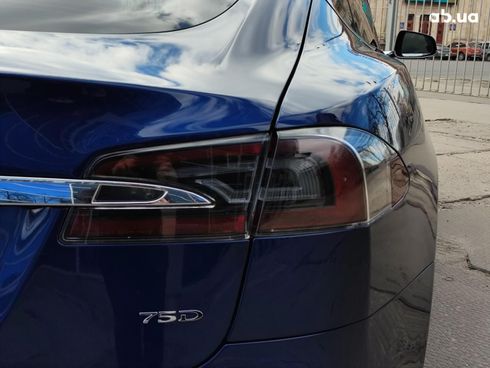 Tesla Model S 2017 синий - фото 7
