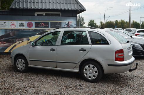 Skoda Fabia 2007 серый - фото 4