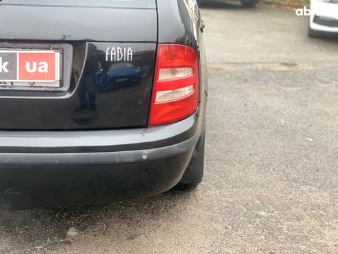 Skoda Fabia 2004 черный - фото 11