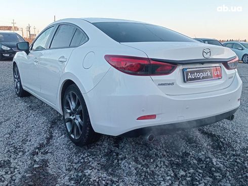 Mazda 6 2016 белый - фото 9