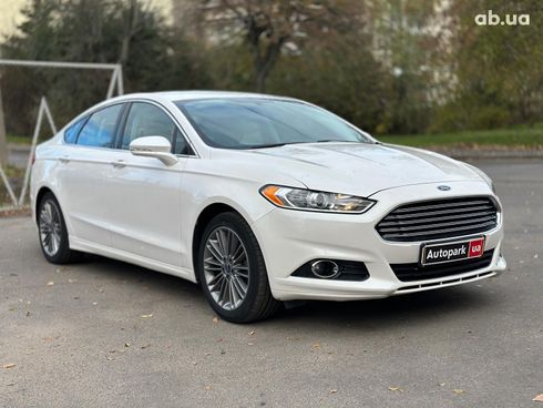 Ford Fusion 2016 белый - фото 4