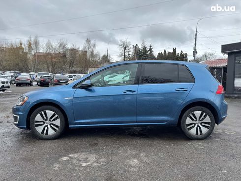 Volkswagen e-Golf 2015 синий - фото 2