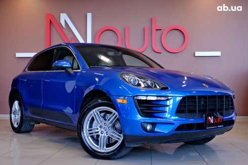 Porsche Macan 2016 синий - фото 4