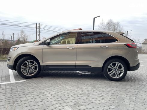 Ford Edge 2017 бежевый - фото 10