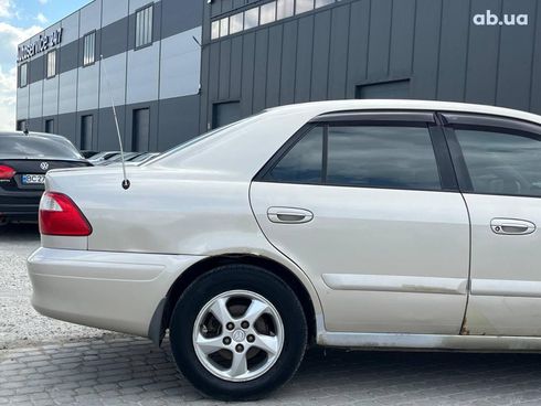 Mazda 626 2001 серый - фото 11