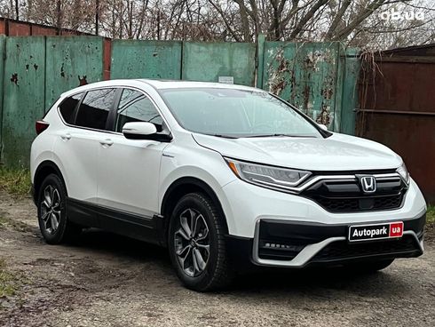 Honda CR-V 2021 белый - фото 3