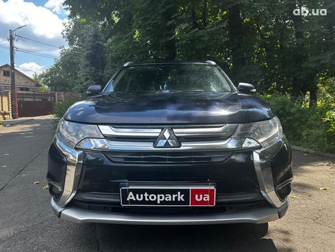 Mitsubishi Outlander 2016 синий - фото 2
