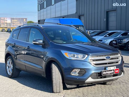 Ford Escape 2017 синий - фото 13