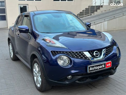 Nissan Juke 2015 синий - фото 10