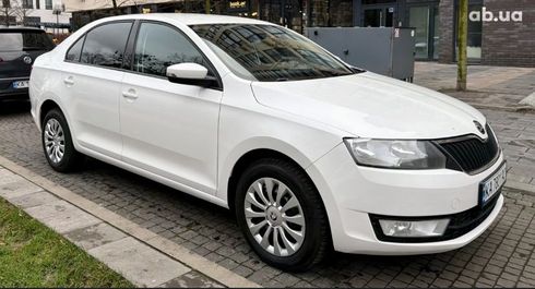 Skoda Rapid 2016 белый - фото 3