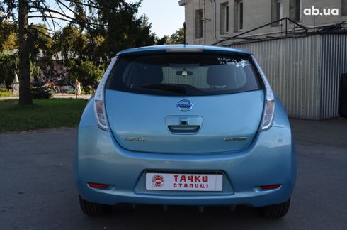 Nissan Leaf 2015 синий - фото 5
