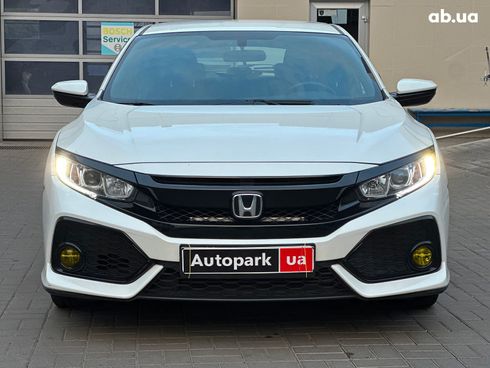 Honda Civic 2016 белый - фото 3
