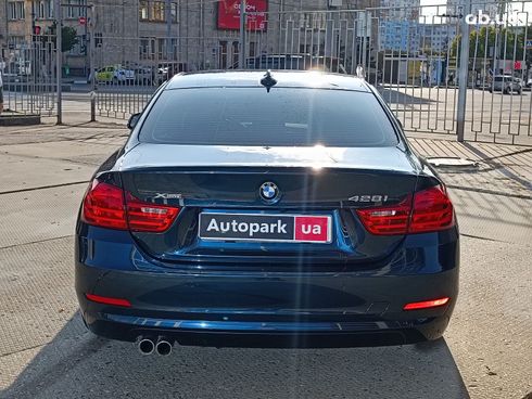 BMW 4 серия 2015 синий - фото 6