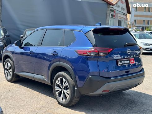 Nissan Rogue 2023 синий - фото 6