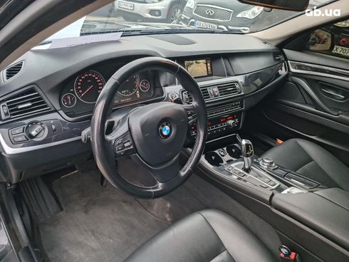 BMW 5 серия 2016 черный - фото 38