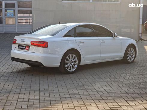 Audi A6 2014 белый - фото 19