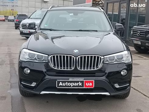 BMW X3 2016 черный - фото 2