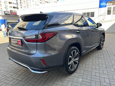 Lexus rx 450 h 2018 серый - фото 12