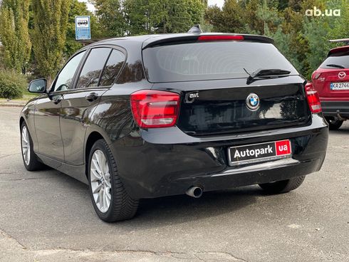 BMW 1 серия 2012 черный - фото 13