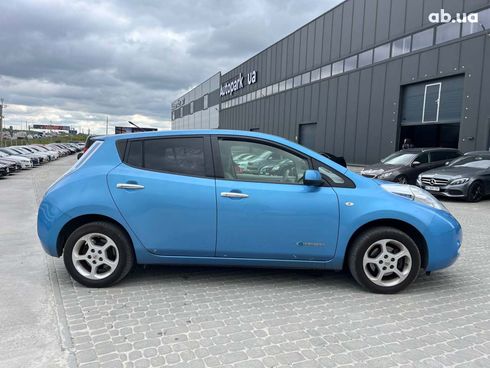 Nissan Leaf 2012 синий - фото 4
