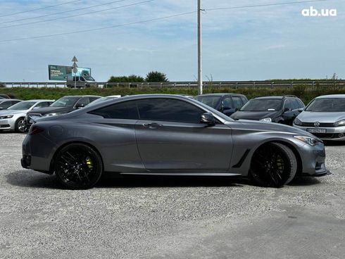 Infiniti Q60 2018 серый - фото 12