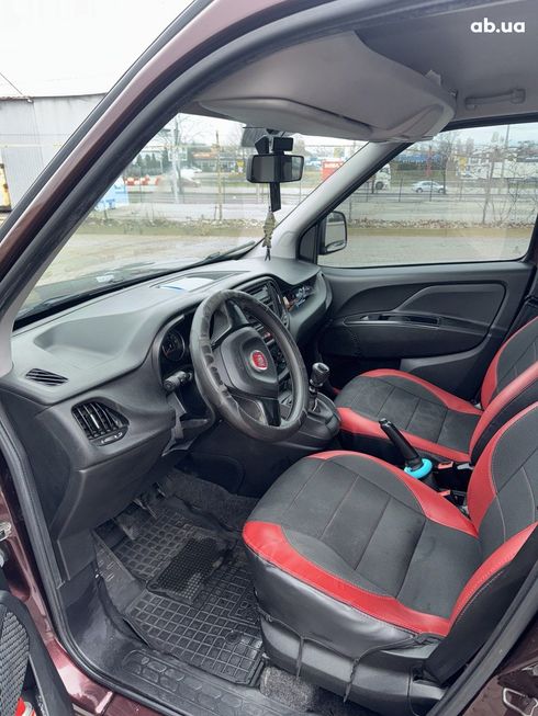 Fiat Doblo 2016 вишневый - фото 7