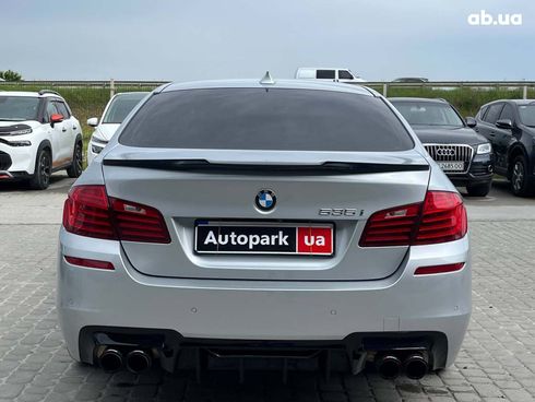 BMW 5 серия 2014 серый - фото 10