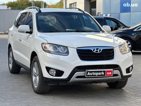 Hyundai Santa Fe 2012 белый - фото 3