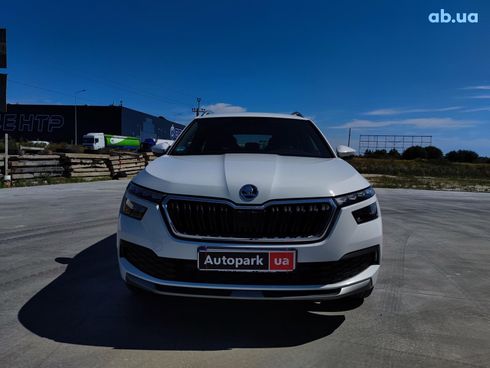 Skoda Kamiq 2019 белый - фото 2