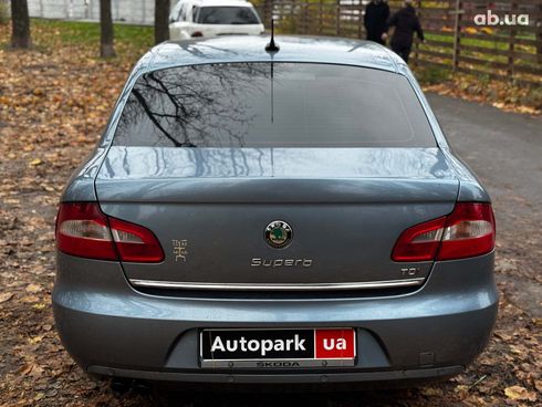 Skoda Superb 2008 синий - фото 16