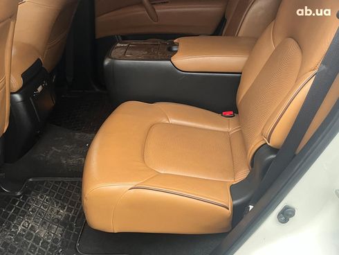 Infiniti QX80 2017 белый - фото 85