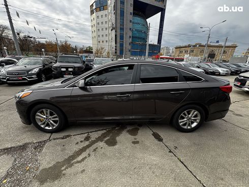 Hyundai Sonata 2017 коричневый - фото 2