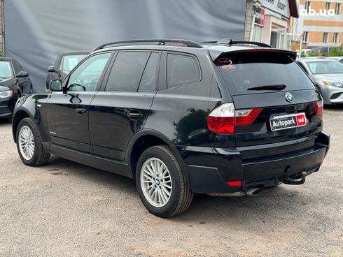 BMW X3 2009 черный - фото 7