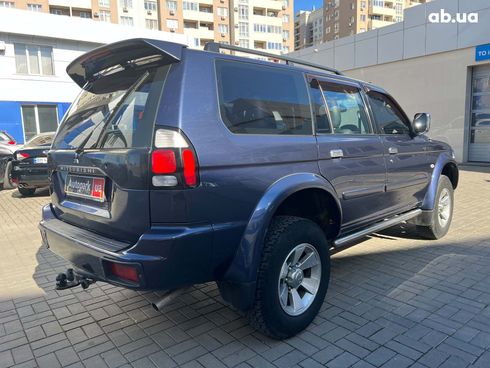 Mitsubishi Pajero Sport 2007 синий - фото 7