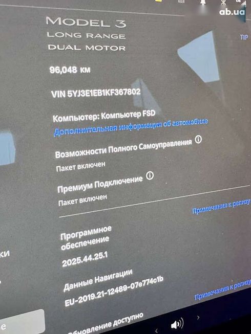 Tesla Model 3 2019 - фото 21