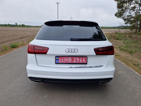 Audi A6 2018 белый - фото 10
