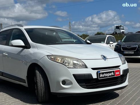 Renault Megane 2012 белый - фото 14