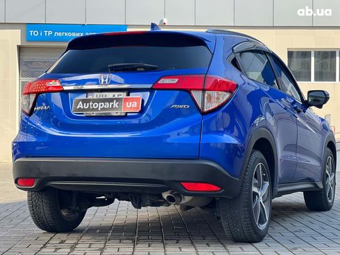 Honda HR-V 2021 синий - фото 7