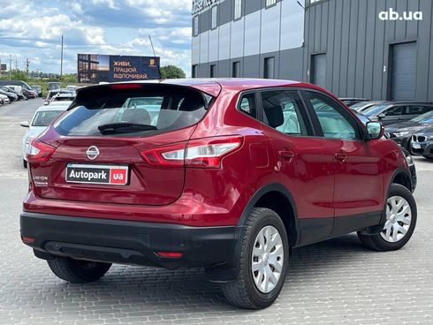 Nissan Qashqai 2014 красный - фото 9