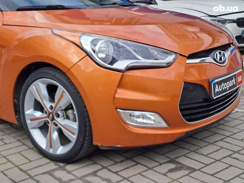 Hyundai Veloster 2016 оранжевый - фото 4