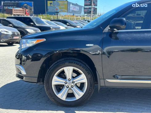 Toyota Highlander 2013 черный - фото 3