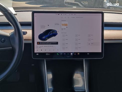 Tesla Model 3 2019 синий - фото 18