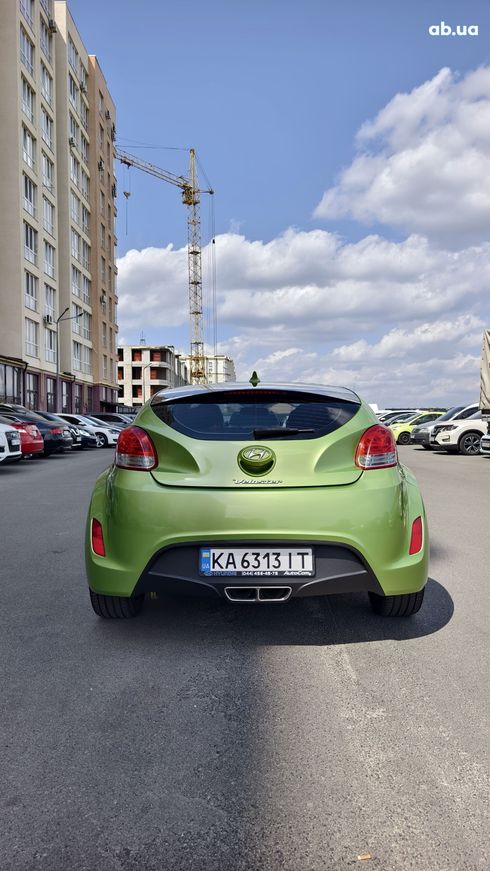 Hyundai Veloster 2012 салатовый - фото 10